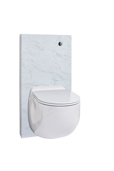 WC broyeur Sani-Wand Plus Design - Marbre blanc